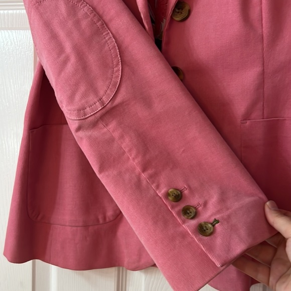 Blazer Lilly Pulitzer - size 8 - dusty pink (not bright) - corduroy - Picture 3 of 4
